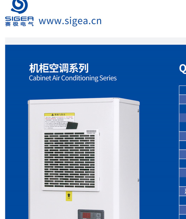 Cabinet Air Conditioners product reference